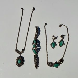 Vintage Selro Selini -unsigned jewelry set